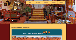 Desktop Screenshot of hotelatahualpacusco.com