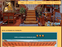 Tablet Screenshot of hotelatahualpacusco.com
